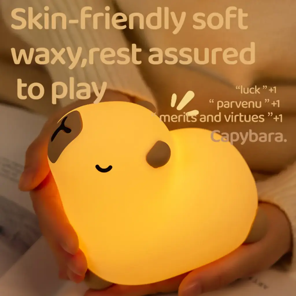 Capybara LED Night Light