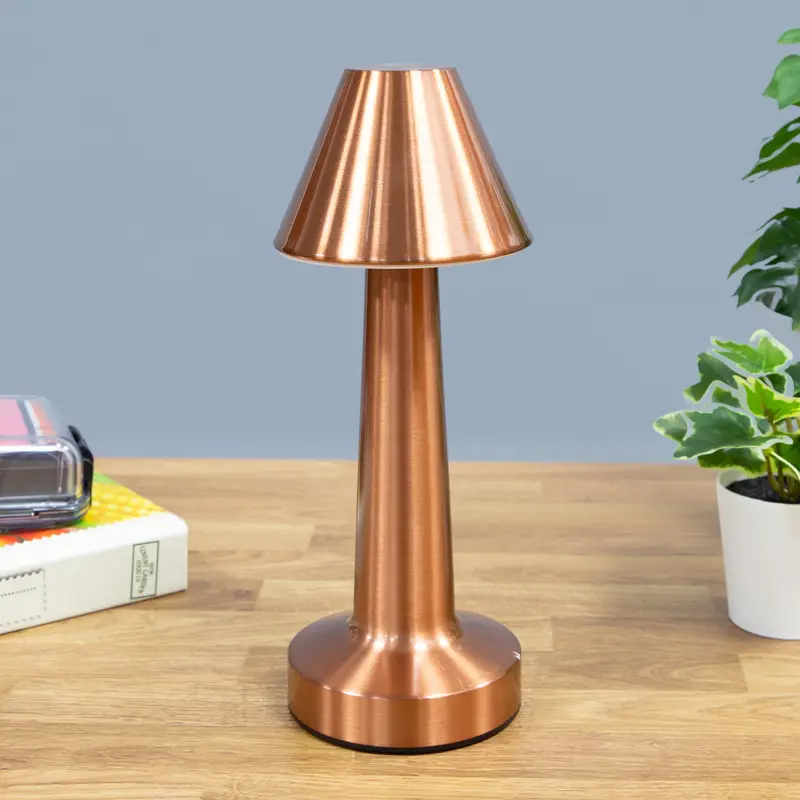 Portable Brass LED Lamp