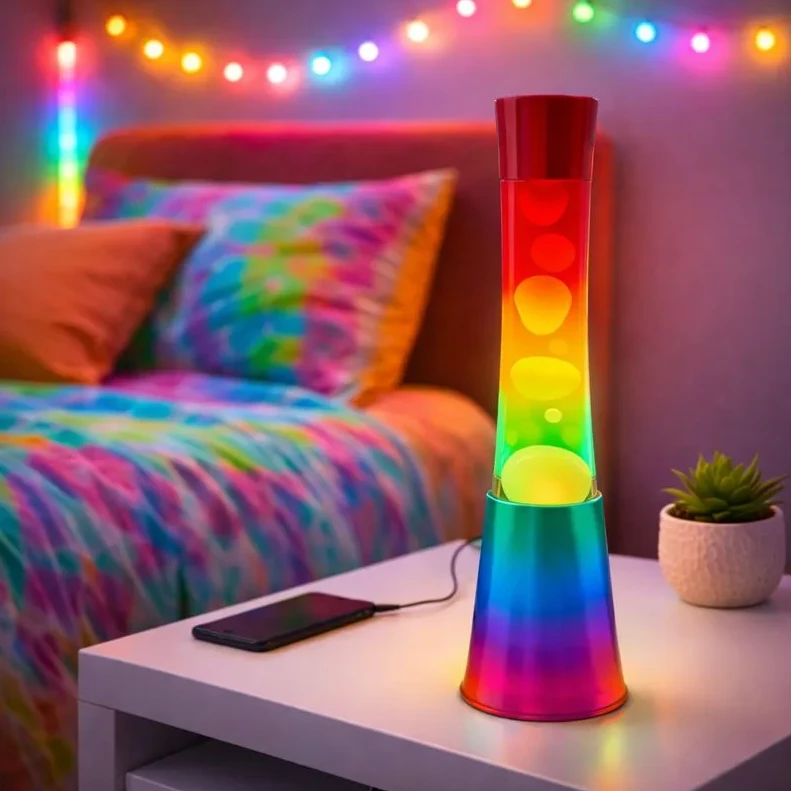 Rainbow Lava Lamp